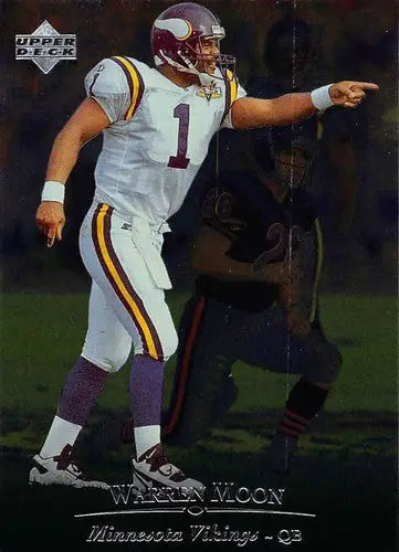 1996 Upper Deck Silver #107 Warren Moon NM-MT Vikings ID:79684 - Football Card Single