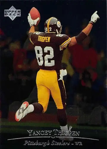 1996 Upper Deck Silver #114 Yancey Thigpen NM-MT Steelers ID:79691 - Football Card Single