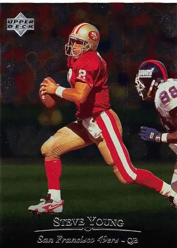 1996 Upper Deck Silver #115 Steve Young NM-MT 49ers ID:79692 - Football Card Single
