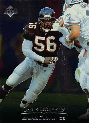 1996 Upper Deck Silver #122 Chris Doleman NM-MT Falcons ID:79699 - Football Card Single