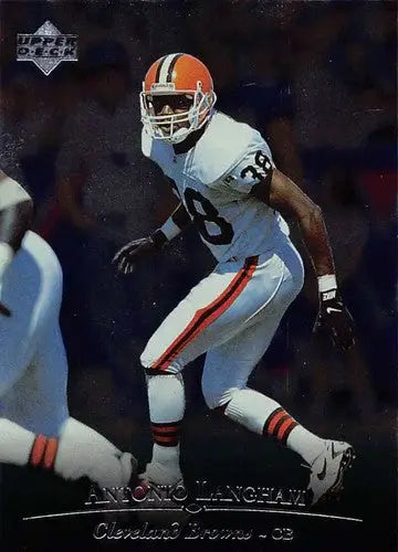 1996 Upper Deck Silver #127 Antonio Langham NM-MT Browns ID:79704 - Football Card Single