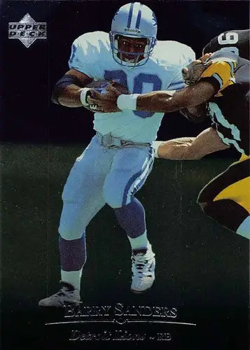 1996 Upper Deck Silver #130 Barry Sanders NM-MT Lions ID:79707 - Football Card Single