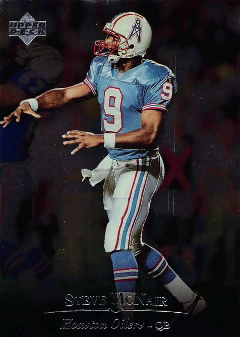 1996 Upper Deck Silver #132 Steve McNair NM-MT Oilers ID:79709 - Football Card Single
