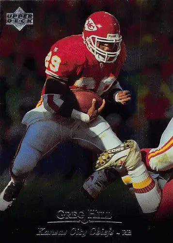 1996 Upper Deck Silver #135 Greg Hill NM-MT Chiefs ID:79712 - Football Card Single
