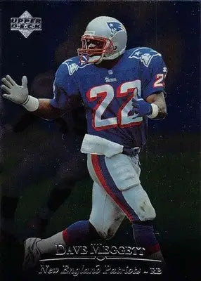1996 Upper Deck Silver #138 Dave Meggett NM-MT Patriots ID:79715 - Football Card Single