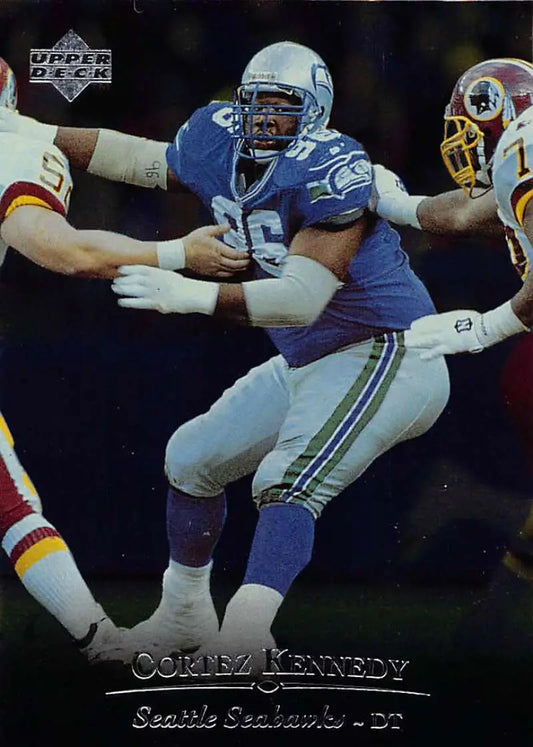 1996 Upper Deck Silver #147 Cortez Kennedy NM-MT Seahawks ID:79724 - Football Card Single