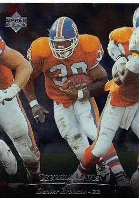 1996 Upper Deck Silver #159 Terrell Davis NM-MT Broncos ID:79736 - Football Card Single