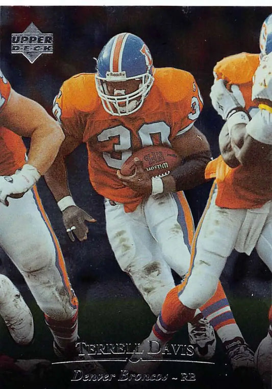 1996 Upper Deck Silver #159 Terrell Davis NM-MT Broncos ID:79736 - Football Card Single