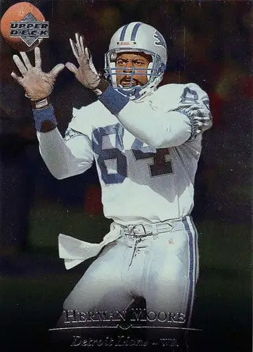 1996 Upper Deck Silver #160 Herman Moore NM-MT Lions ID:79737 - Football Card Single