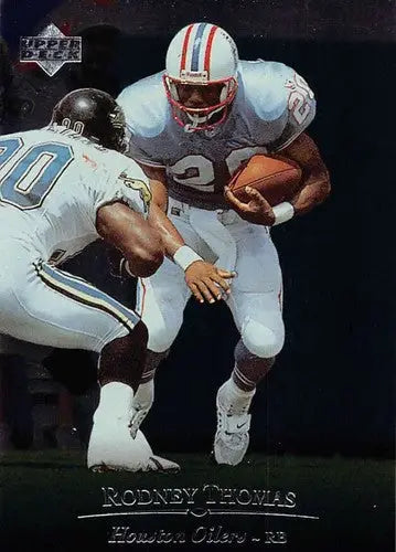 1996 Upper Deck Silver #162 Rodney Thomas NM-MT Oilers ID:79739 - Football Card Single