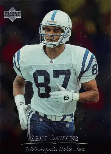 1996 Upper Deck Silver #163 Sean Dawkins NM-MT Colts ID:79740 - Football Card Single