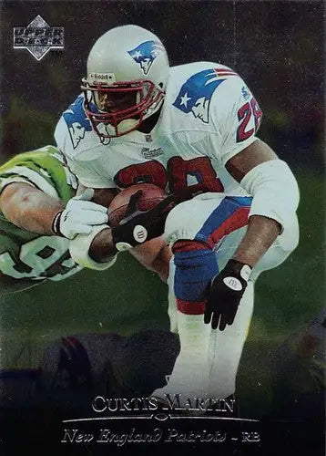 1996 Upper Deck Silver #168 Curtis Martin NM-MT Patriots ID:79744 - Football Card Single