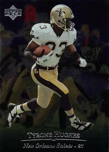 1996 Upper Deck Silver #169 Tyrone Hughes NM-MT Saints ID:79745 - Football Card Single