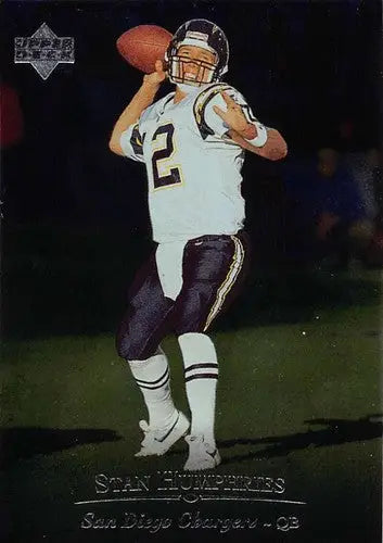 1996 Upper Deck Silver #175 Stan Humphries NM-MT Chargers ID:79751 - Football Card Single