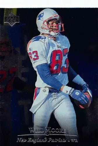 1996 Upper Deck Silver #18 Will Moore NM-MT Patriots ID:79596 - Football Card Single