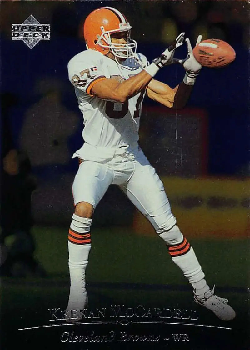 1996 Upper Deck Silver #187 Keenan McCardell NM-MT Browns ID:79762 - Football Card Single