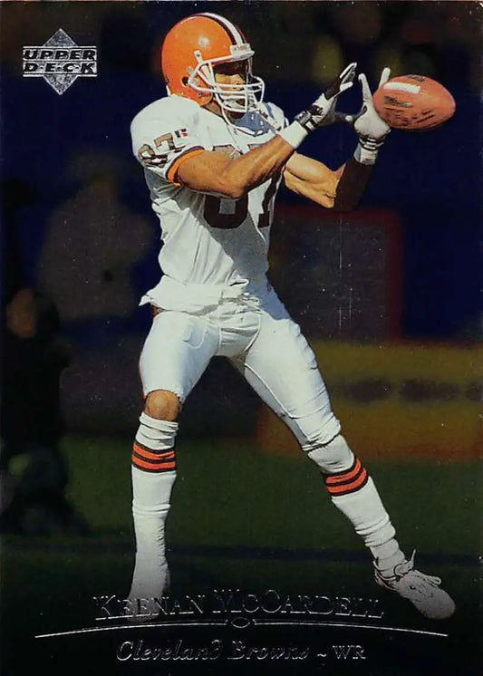 1996 Upper Deck Silver #187 Keenan McCardell NM-MT Browns ID:79762 - Football Card Single