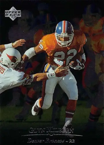 1996 Upper Deck Silver #189 Glyn Milburn NM-MT Broncos ID:79764 - Football Card Single