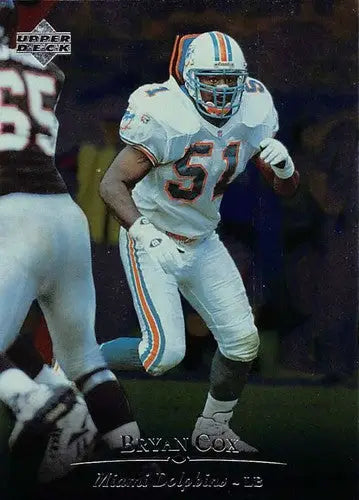 1996 Upper Deck Silver #196 Bryan Cox NM-MT Dolphins ID:79771 - Football Card Single