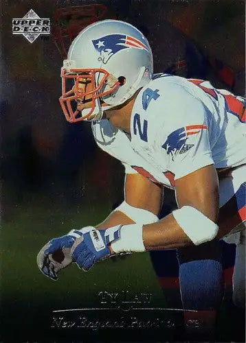 1996 Upper Deck Silver #198 Ty Law NM-MT Patriots ID:79773 - Football Card Single