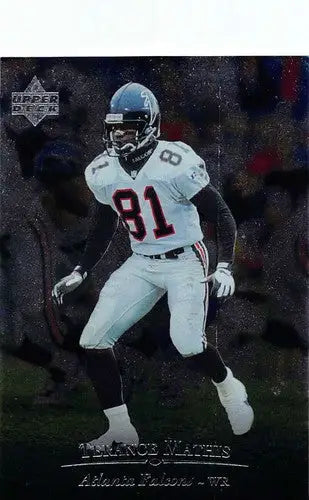 1996 Upper Deck Silver #2 Terance Mathis NM-MT Falcons ID:79581 - Football Card Single