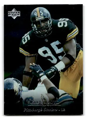 1996 Upper Deck Silver #204 Greg Lloyd NM-MT Steelers ID:79779 - Football Card Single