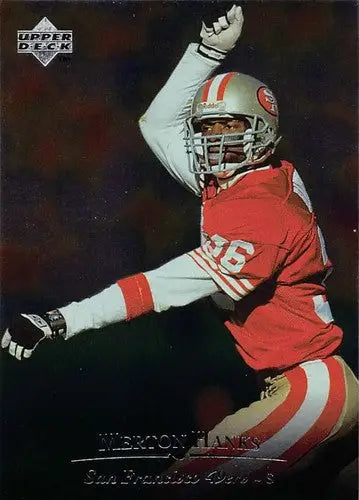 1996 Upper Deck Silver #205 Merton Hanks NM-MT 49ers ID:79780 - Football Card Single