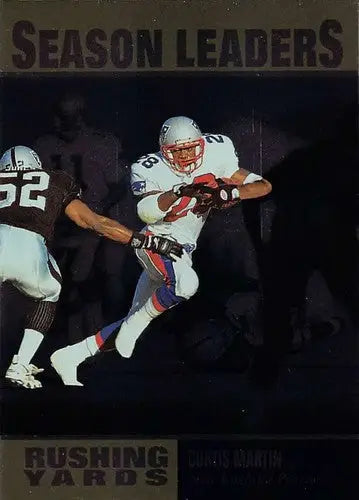 1996 Upper Deck Silver #213 Curtis Martin NM-MT Patriots SL ID:79788 - Football Card Single