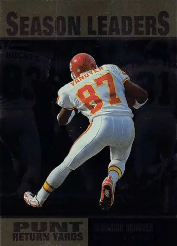 1996 Upper Deck Silver #222 Tamarick Vanover NM-MT Chiefs SL ID:79797 - Football Card Single