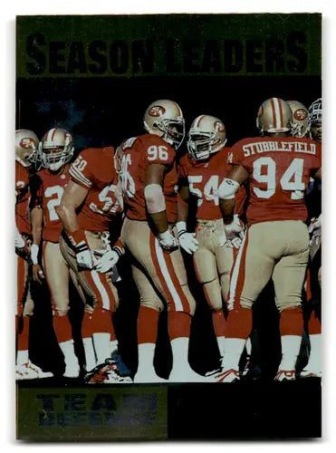 1996 Upper Deck Silver #224 49ers Defense NM-MT 49ers SL ID:79799 - Football Card Single