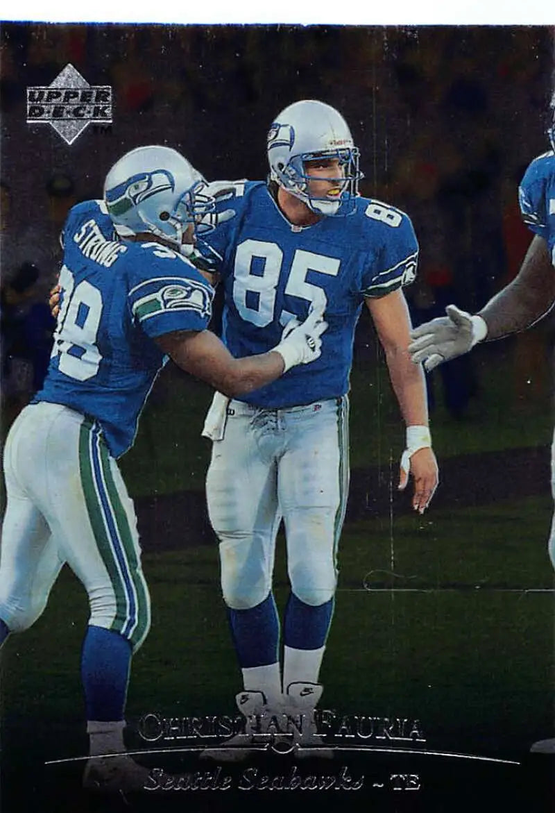 1996 Upper Deck Silver #27 Christian Fauria NM-MT Seahawks ID:79605 - Football Card Single