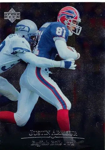 1996 Upper Deck Silver #3 Justin Armour NM-MT Bills ID:79582 - Football Card Single