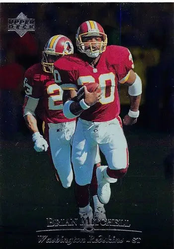 1996 Upper Deck Silver #30 Brian Mitchell NM-MT Redskins ID:79608 - Football Card Single