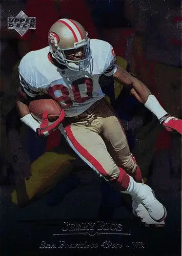 1996 Upper Deck Silver #55 Jerry Rice NM-MT 49ers ID:79633 - Football Card Single