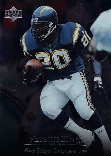 1996 Upper Deck Silver #56 Natrone Means NM-MT Chargers ID:79634 - Football Card Single