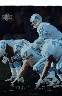 1996 Upper Deck Silver #60 Lions Offensive Line NM-MT Lions ID:79638 - Football Card Single