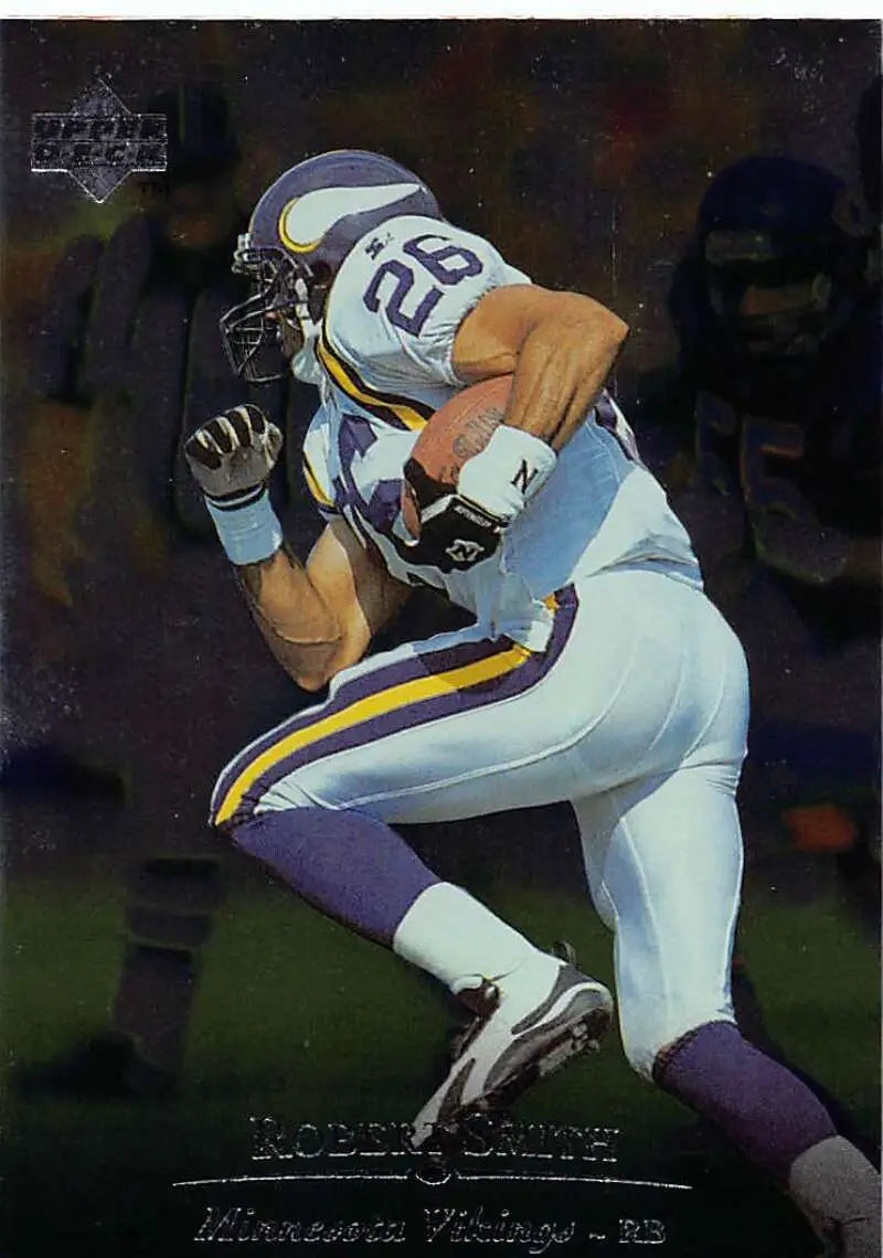 1996 Upper Deck Silver #77 Robert Smith NM-MT Vikings ID:79655 - Football Card Single