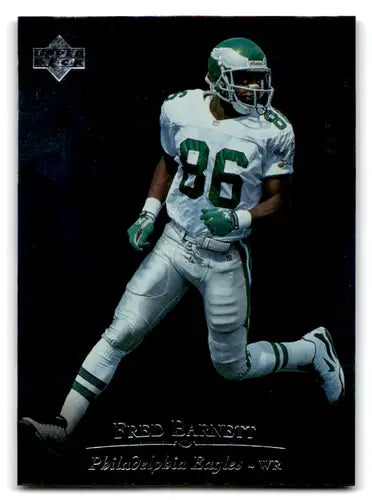 1996 Upper Deck Silver #83 Fred Barnett NM-MT Eagles ID:79660 - Football Card Single
