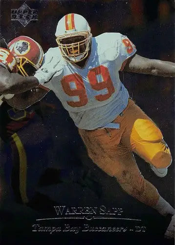 1996 Upper Deck Silver #89 Warren Sapp NM-MT Buccaneers ID:79666 - Football Card Single