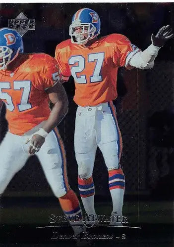 1996 Upper Deck Silver #9 Steve Atwater NM-MT Broncos ID:79587 - Football Card Single