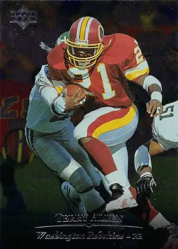 1996 Upper Deck Silver #90 Terry Allen NM-MT Redskins ID:79667 - Football Card Single