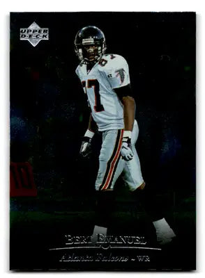 1996 Upper Deck Silver #92 Bert Emanuel NM-MT Falcons ID:79669 - Football Card Single
