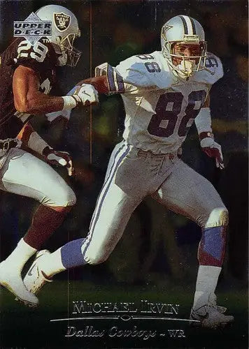 1996 Upper Deck Silver #98 Michael Irvin NM-MT Cowboys ID:79675 - Football Card Single