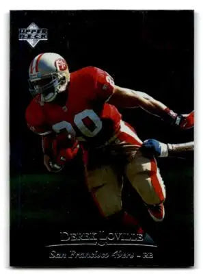1996 Upper Deck Silver Collection #145 Derek Loville - Football Card Single