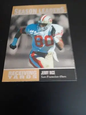 1996 Upper Deck Silver Collection - Jerry Rice #218. San Francisco 49ers. NRMT+ - Football Card Single