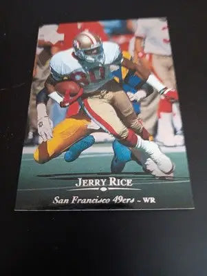 1996 Upper Deck Silver Collection - Jerry Rice #55. San Francisco 49ers. NRMT+ - Football Card Single