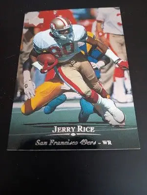 1996 Upper Deck Silver Collection - Jerry Rice #55. San Francisco 49ers. NRMT+ - Football Card Single