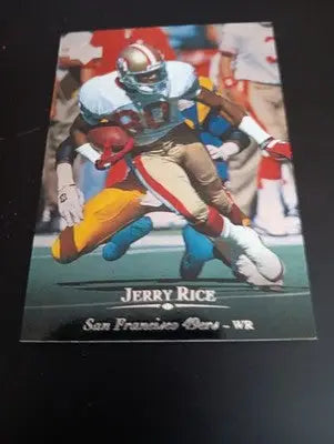1996 Upper Deck Silver Collection - Jerry Rice #55. San Francisco 49ers. NRMT+ - Football Card Single