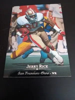 1996 Upper Deck Silver Collection - Jerry Rice #55. San Francisco 49ers. NRMT+ - Football Card Single