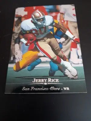 1996 Upper Deck Silver Collection - Jerry Rice #55. San Francisco 49ers. NRMT+ - Football Card Single